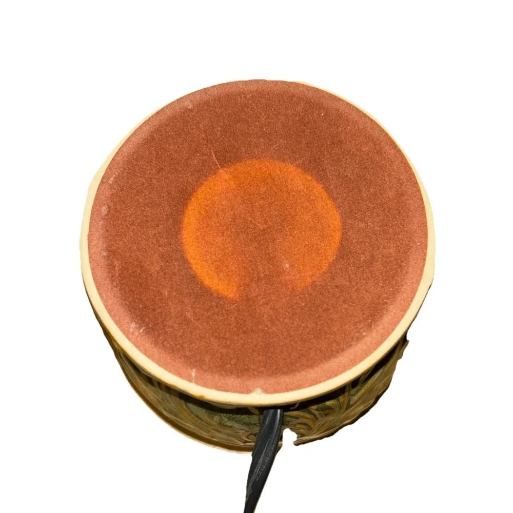 Scentsy Cyprus Island Collection Wax Warmer in a Sage Green Design 2009